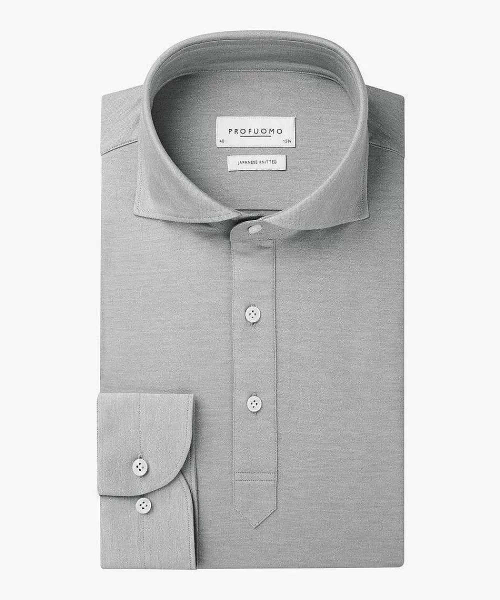 Profuomo Japanese Knitted Polo Shirt> The Japanese Knitted Shirt