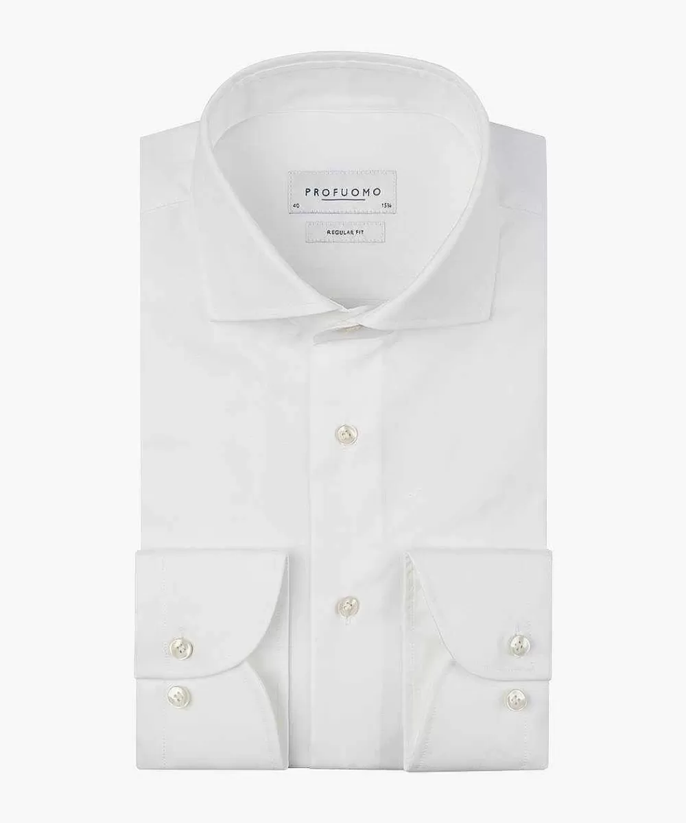 Profuomo Royal Twill No 1> The Perfect White Shirt