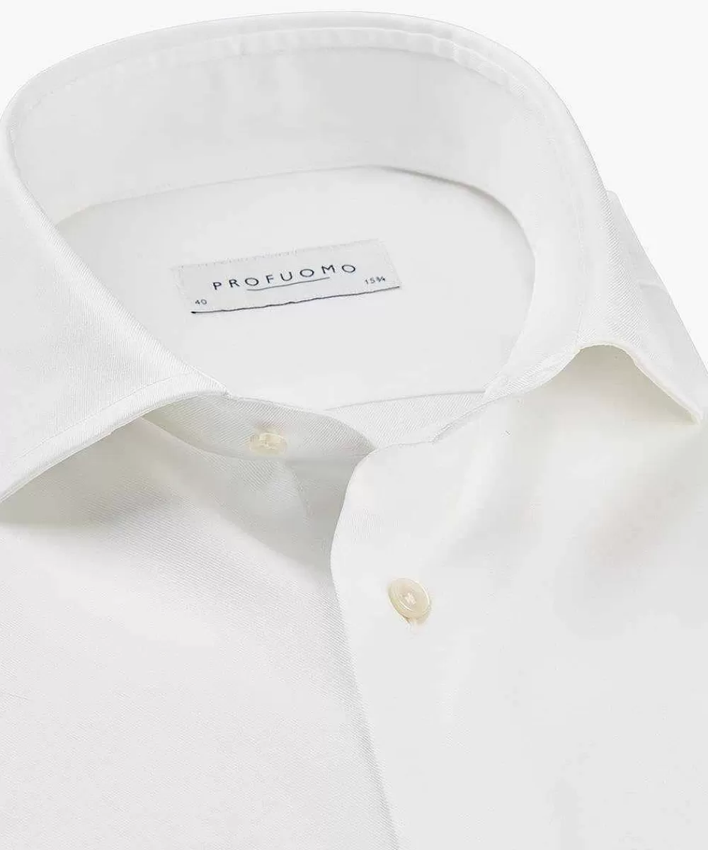 Profuomo Royal Twill No 7> The Perfect White Shirt