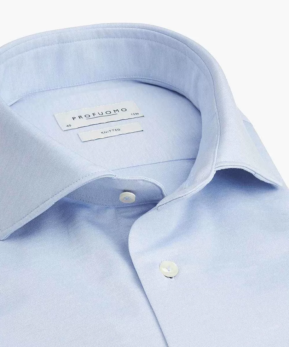 Profuomo Single Jersey Knitted Shirt> The Knitted Shirt